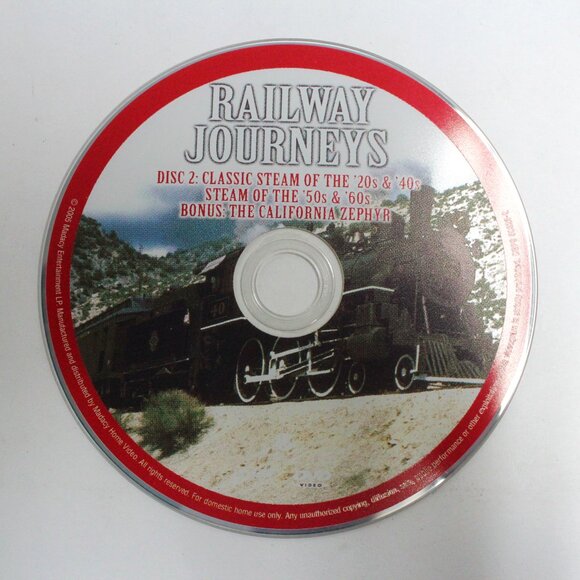 Railway Journeys: The Vanishing Age of Steam 5 Disc DVD Set in a Tin Box - Picture 6 of 16
